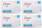 Dove Gentle Exfoliating Beauty Cream Soap 200g 4 Pack (8 Bars)