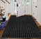 B&B Rubber Door Mats Outdoor Heavy Duty Waterproof Pvc Backing Non Slip Muddy Paws Dirt Grabber Barrier Washable Door Mat For Front Entrance Welcome Matt (80 x 300 cm - X Large Runner, Black)