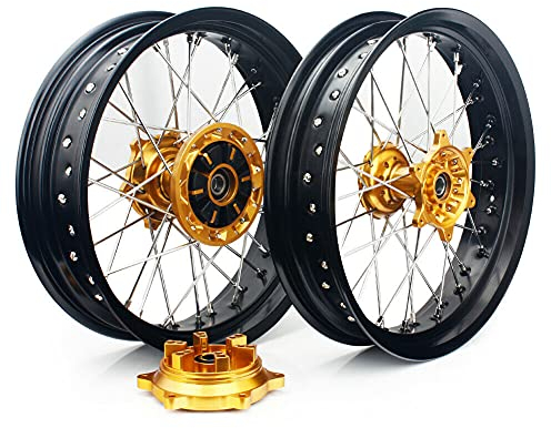 TARAZON 17 Supermoto Felgen Radsatz Räder Wheels für Suzuki DRZ 400 SM 2000-2022