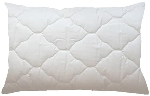 KOMA schlafgut Kapok Kopfkissen 40x60cm, vegan, nachhaltig, Bio Premium Qualität Made in Germany aus Kapokfasern, Allergiker geeignet, atmungsaktiv, separater Innenbeutel