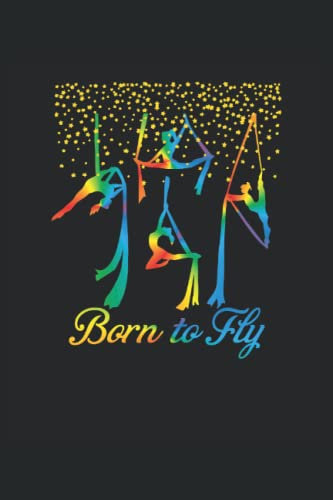 Aerial Yoga Aerial Hoop Air Silks Acrobatics Silk Dancer: 6x9 - Graph Paper - Notebook with 100 pages