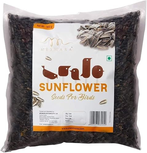 CROW Graines de tournesol pour oiseaux 900 g/m²