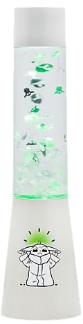 THE MANDALORIAN Paladone Grogu Fließlampe - Baby Yoda Beleuchtung, Dekor, Merch, Geschenk - 33 cm hoch