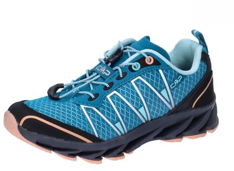 CMP Unisex Kinder Kids Altak Trail Shoe 2.0 Kinder-Sportschuhe, Schwarz Blau Giada, 38 EU