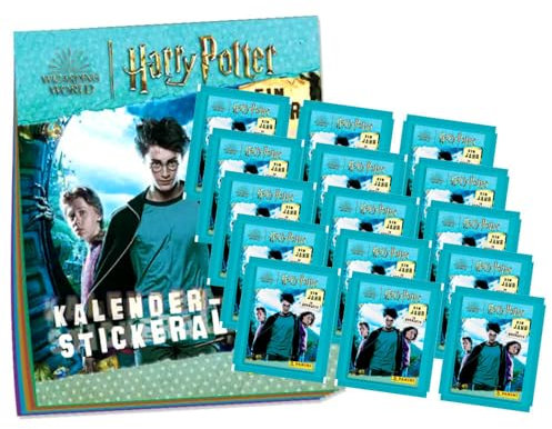 Panini Harry Potter Sticker - Ein Jahr in Hogwarts (2023) - Sammelsticker - Auswahl (1 Album + 15 Tüten)
