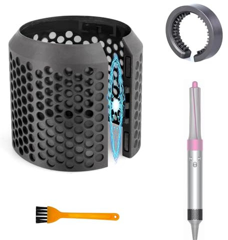 Outer Filter Cover and Filter Cleaning Brush For Dyson For Airwrap HS01 HS05 Hair Styler Accessories Dustproof Strainer Filter Net Part Opening Design