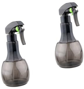 FRCOLOR 2pcs Automatic Spray Bottle for Hairdressing Continuous Fine Mist Sprayer for Salon Use for Hair Styling and Plant Care Grey