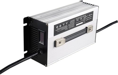 BYDYGJWSL Chargeur De Batterie Au Plomb 12V/24V/36V/48V/60V/72V,avec Écran LCD Et Poignée,pour Voiturette De Golf, VTT, Camion, Chariot Élévateur Électrique, Balayeuse Électrique.,36v 30a,10#
