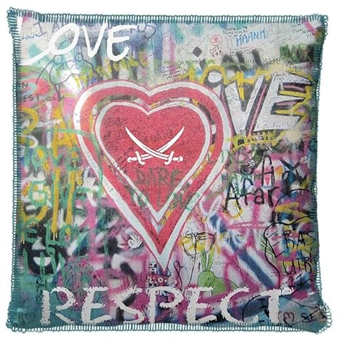 Sansibar Kissenbezug Kissenhülle Respect Kollektion, 45x45 cm