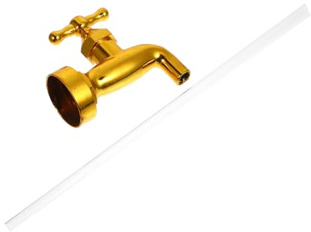 Toddmomy 1satz Unsichtbarer Wasserhahn Brunnen Für Garten Dekoration Magischer Schwimmender Wasserhahn Mit Acrylrohr Kunst Für Teich Und Außenbereich Langlebiges Design Für Kreative Gartengestaltung