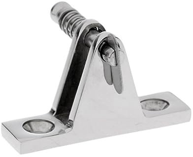 KITANDOVE Boat Canopy Fitting Pole Holder for Boat Canopy Hinge Deck Marine Boat Deck Hinge Rv Awning Accessory for Boat Inflatable Boat Deck Hinge Boat Canopy Parts Sea Ladder Bracket