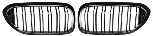 FUYIJIE Glänzend Schwarz Auto Front Niere Grill for BMW 5 Series M5 G30 G31 G38 520i 530i 540i 2017-2020 2-lamellen