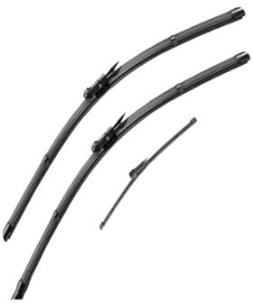 Autowischerblätter Für B&MW 3er G20 G21 2019 2020 2021 2022 2023 318d 320i 320d 340i 330i 330e Vorne Hinten Wischerblätter Touring Zubehör Auto-Scheibenwischer(RHD-Front Rear G21)