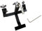 harayaa Soporte de pie para pedal de cencerro estable, soporte de percusión, ajustable, soporte de abrazadera para cencerro, soporte para platillo de batería