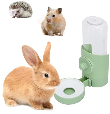 Distributeur d'eau automatique pour lapin, 500 ml, accessoire pour cochon d'Inde, chinchilla, hamster, gamelle