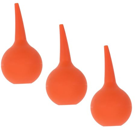 TOVINANNA 3 Stück 30ml Gummi Saugbirne Reinigungsball Mit Luftblase Staubgebläse Für Telefon Usb Kamera Objektiv Reinigung Ohrenspritze