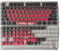 Benutzerdefinierte Anime -inspirierte Yuki AIM -Keycap -Set 125 PBT -Schlüsselkaps für mechanische Tastaturen mit japanischen Design -Konstruktionen, die mit verschiedenen Switches kompatibel sind(Red