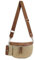 Générique Sac banane en paille pour femme, sac à bandoulière tendance fait main, grand sac à bandoulière en nylon (D)