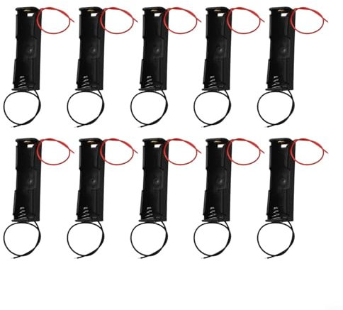 Battery Holder Case for 3 7V Batteries 15pcs Pack with Easy Wiring Options