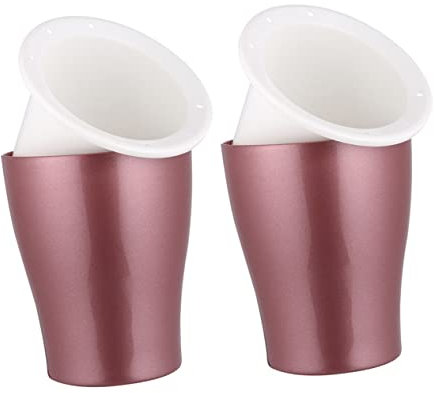 HIAKDOFT 2 Pezzi Di Annaffiatoio Per Fiori Piante Vasi Piccoli Per Interni Vasi Per Esterni Macramè Mini Piante Auto-Irriganti Porta Piante Appendino Per Piante Vaso Per Fiori