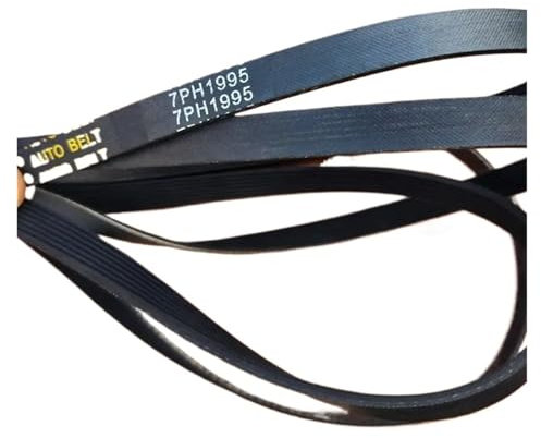 HJKBCLEH Tumble Dryer Rubber Belt 7PH1995 (7Ridges,1995mm Circumference) 650499 ，Compatible For Bosch ，Compatible For Siemens，iQ100/300/500/700/390/590