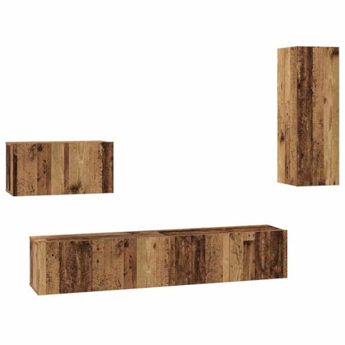 vidaXL Modular Cube Shelf - Smart Wall Shelf for Your Living Room, Stylish Organiser and Cool Decorative Unit for Indoors, Practical Rectangular Furniture for Storage