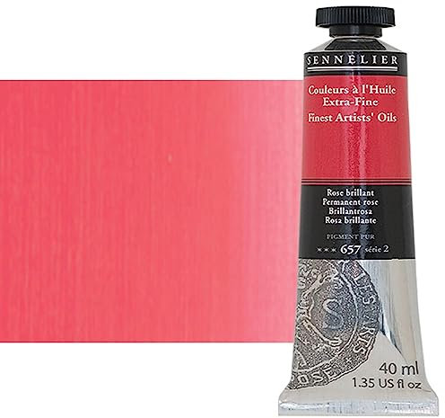 Sennelier Couleurs à l'huile : 40ml Rose permanent