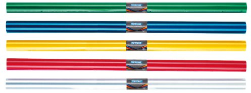 Stylex 40550 Bucheinbandfolie,40cmx2m,farbig sortiert - keine Auswahl möglich!