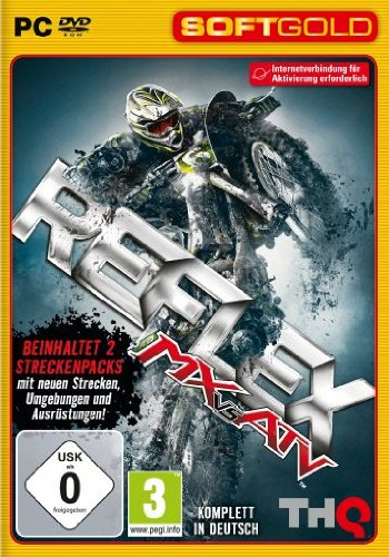 MX vs ATV Reflex, DVD-ROM: Beinhaltet 2 Streckenpacks mit neuen Strecken, Umgebungen und Ausrüstungen!. Für Windows XP, Vista, 7