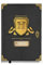 Blue Sky Hogwarts Golden Shield Notizbuch, A5, 21 cm, goldfarben