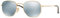Ray-Ban Unisex Rb 3548n Sonnenbrille, Gold (Gestell: Gold,Gläser: grau 001/30), Small (Herstellergröße: 48)