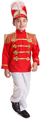 Dress Up America Jungen Schlagzeug Major Kinder Schickes Marschkapellen-Outfit - Größe Klein (4-6 Jahre)