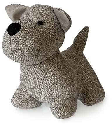 Blue Canyon Buddy Dog Door Stop| Sand Stuffed Door Stopper| Heavy Door Stopper Animals| 1kg| Polyester Fabric Door Stopper for Bedroom, Drawing Room, Outdoor| Elegant Home Décor