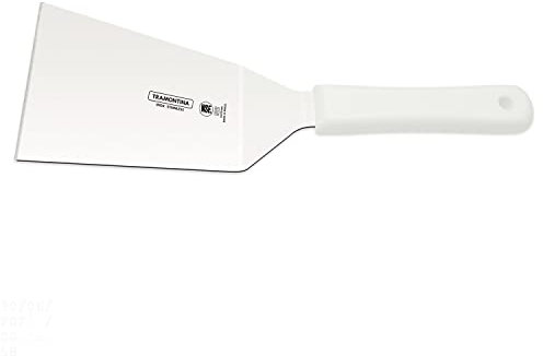 Tramontina - Spatule coudée Pro 15 x 8,4cm. Inox et plastique.
