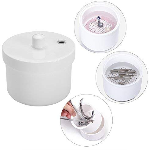 Sterilisator Behälter, Professioneller Nail Tools Sterilisator Make up Werkzeuge Desinfektions Behälter Kunststoff Sterilisator Box für Nagelknipser Feilen Bürsten und Rasierer