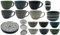 Riyashop 6er Set Suppentasse Geschirrserie INFINITY Kombiservice Keramik Porzellan Suppentasse Neu