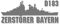 Aufkleber Zerstörer Bayern D183 Bundes Marine Schiff 15x6cm #A4655