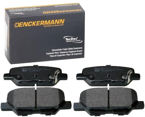 DENCKERMANN Bremsbelagsatz, Scheibenbremse B111300 Hinterachse | B111300 passend für C4 6