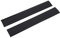 Coque de Remplacement pour Slim, Bewinner Coque de Protection pour Coque de Remplacement Gauche et Droite pour Console Slim, Gauche Cache de Remplacement, Cache de Remplacement Droit, Noir