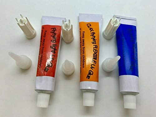 Olax 30ml Dick, Licht, Flexibel UV Kleber für Fliegenbinden, Fliegenfischen