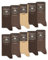 Chaussettes Coton Confort Homme Femme (10 Pairs) sans Elastique et Couture (39-42 beige marron)