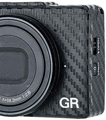Anti-Scratch Carbon Fiber Camera Body Skin Sticker Protective Guard Film for Ricoh GR II - 3M Stickers Decals DSLR Camera Wrap Cover Protector Foils