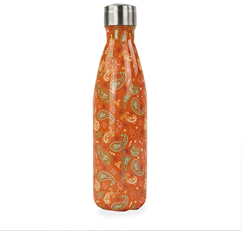 YOKO DESIGN 1846 Bouteille Isotherme, INOX, Cashmere Orange, 6 cm 260 ML