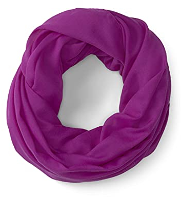 TOM TAILOR Damen 1025073 Loop Schal, 26530-Plum Blossom Lilac, OneSize