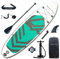 Aqua Plus Sup Inflable de 15cm de Grosor para Todos los Niveles de Habilidad, Paleta Ajustable, Mochila de Viaje ISUP, Tabla de Remo Inflable para jóvenes y Adultos, Bomba Doble acción