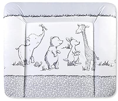 Julius Zöllner Wickelauflage Softy 75x75 cm - Wickelunterlage - wasserdicht und abwischbar - Made in Germany – Oeko-Tex Standard 100 – Safari