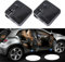 2 Pcs Custom Logo Wireless LED Projector, Car Door Light Car Welcome Light Led Car Door Logo Lights LED Puddle Lights Car Door LED Logo Projector Puddle lights, Accept Custom Logo (Carbon-fiber)