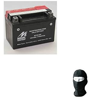 COMPATIBILE CON YAMAHA TT E (4GV/4LW) 600 dal 1994 al 2001 BATTERIA MIDAC MTX9-BS GIA' PRONTA CARICA COMPLETA DI LIQUIDO GIA’ INSERITO 8 AH AMPERE 12 VOLT 150X87X105CM
