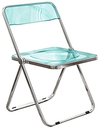 LIOONS Praktischer Klappstuhl Transparenter Acryl-klappstuhl, Tragbarer Metall-Event-Stuhl Für Zuhause, Innen- Und Außenbereich, Garten, Hof, Esszimmer Stabilisieren