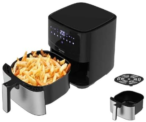 Taurus Freidora de aire TAURUS 973982000 Air Fry Digital 5S (AF1450XD) 5L 1450W Inox/Negro